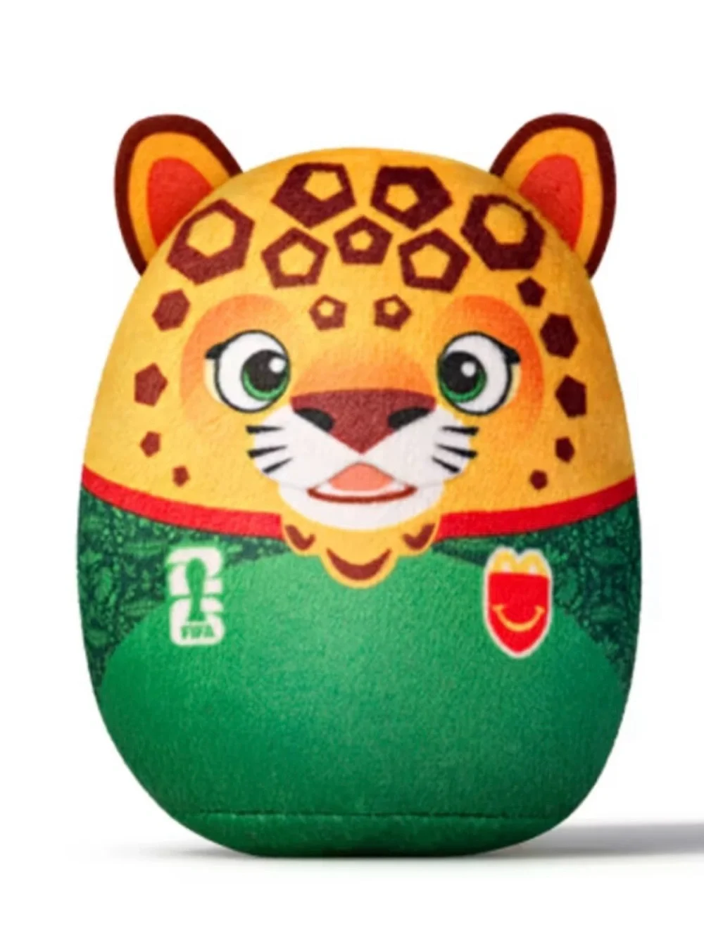 McDonald’s FIFA World Cup 2026 Zayu the Jaguar Squishmallows Plush #4 – New